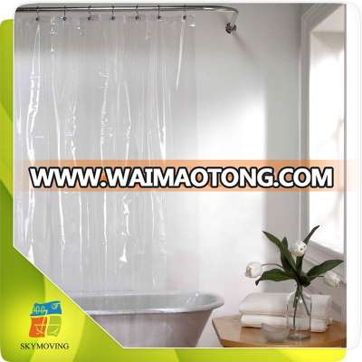 Disposable peva/pvc shower curtain liner