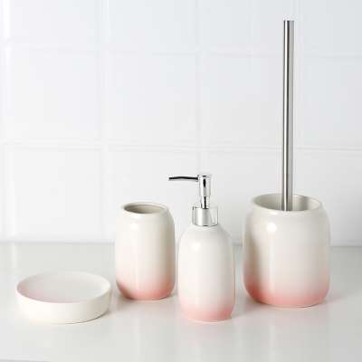 Custom Design CE Approved ceramic bathroom set